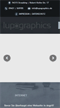 Mobile Screenshot of lupographics.de